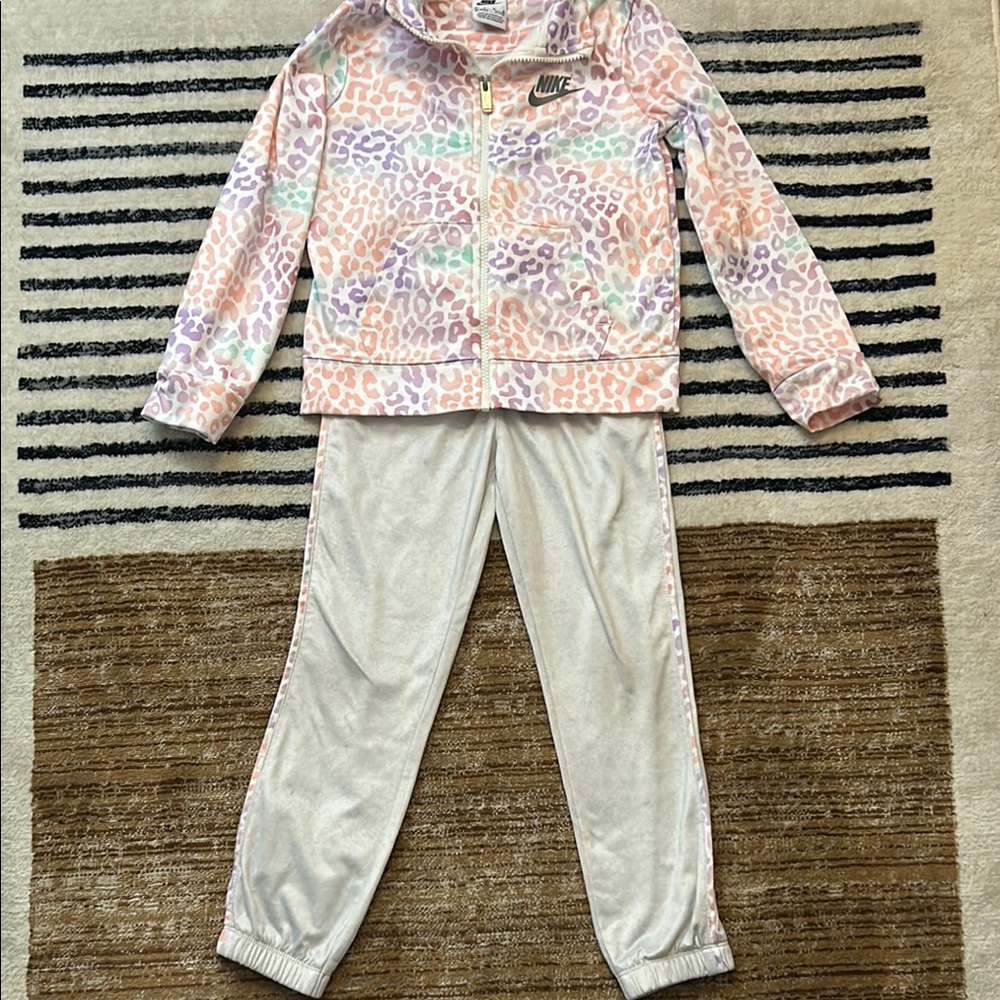 Nike Kids Multicolor Animal Print Tracksuit